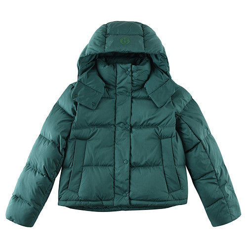 lululemon Women's Wunder Puff Hooded Puffer Jacket – Deep Green