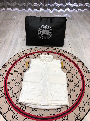 Canada Goose Glacier Puffer Vest | White