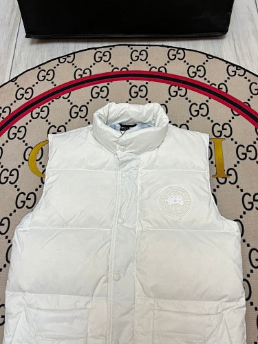 Canada Goose Glacier Puffer Vest | White