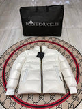 Moose Knuckles Unisex Glossy Puffer Jacket | White