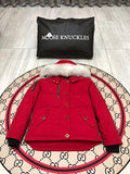 Moose Knuckles Women’s Hooded Parka | Red