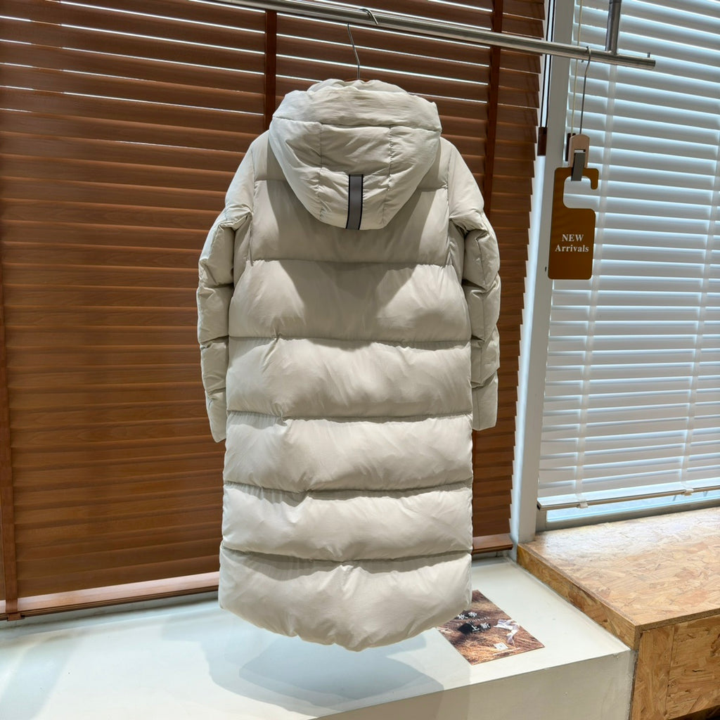 Canada Goose Women’s Long Down Parka – Cream