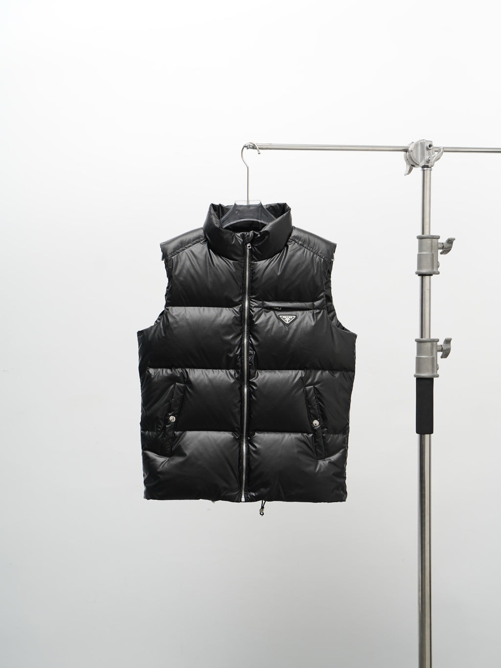 Prada Down Puffer Vest – Black