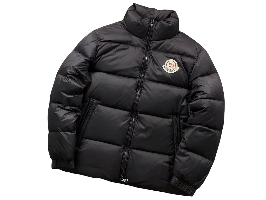 Moncler Citala Hooded Puffer Jacket in Glossy Black
