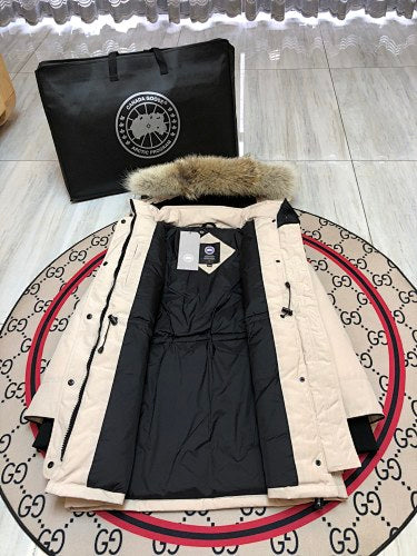 Canada Goose Women's Expedition Parka – Cream