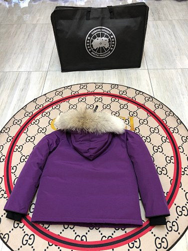 Canada Goose Kids' Expedition Parka – Purple