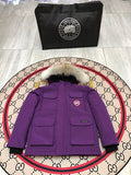Canada Goose Kids' Expedition Parka – Purple